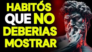 9 HÁBITOS QUE EL ESTOICISMO DESACONSEJA Y CÓMO PUEDEN CAMBIAR TU VIDA  EJERCICIOS PRÁCTICOS [upl. by Anoiuq]