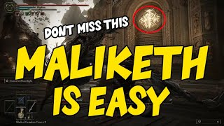 Elden Ring EASILY Defeat Maliketh In 2 MINUTES  Beast Clergyman Easy Guide [upl. by Hintze726]