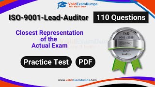 ISO9001LeadAuditor Question Answers QMS ISO 90012015 Lead Auditor [upl. by Allain946]