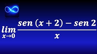 85 Límite trigonométrico de seno de suma de ángulos Identidad trigonométrica  Límite [upl. by Moyna]