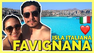 Visitamos la ISLA FAVIGNANA 🇮🇹 Qué HACER y VER en las playas de la Isla Favignana en Sicilia [upl. by Shien]