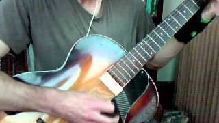 Artec arched guitar pickup demo part B sound samples [upl. by Sitoeht]