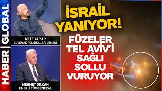 Tel Aviv Yanıyor İsraili Vuran Bir Füze Böyle Görüntülendi Demir Kubbeyi Deldi Geçti [upl. by Nerha113]