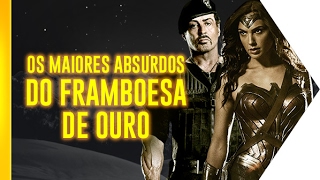 MAIORES ABSURDOS do Framboesa de Ouro  OmeleTV [upl. by Lily242]