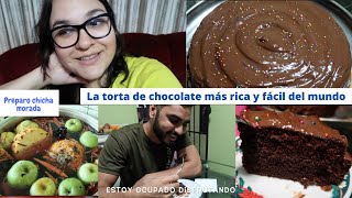 TORTA DE CHOCOLATE FÁCIL Y RICA [upl. by Nav]