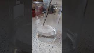 How to Demonstrate Polystyrene Dissolution in Acetone  LaBLiFe [upl. by Sirrap398]