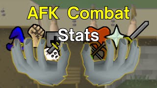 Best AFK Combat Training Methods in OSRS [upl. by Inaluiak]