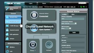 ASUS router quick howto Multiple SSID tutorial [upl. by Damalus]