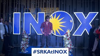 SRKAtINOX  Shah Rukh Khan Inaugurates INOX RCity Ghatkopar [upl. by Nelhsa]