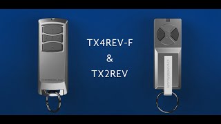 Programmeringen av håndsendere TX4REVFTX2REV på ML70080081010001040EV ML1000EVS ML1000EVF [upl. by Pooley]