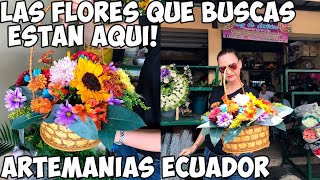 VISITAMOS NUESTRO MERCADO DE FLORES EN GUAYAQUIL Preguntale a la Vero [upl. by Teyut5]