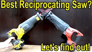 Best Sawzall RECIPROCATING SAW Milwaukee vs DeWalt Makita Ryobi Bauer [upl. by Domineca]