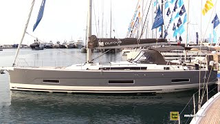 2022 Dufour 530 Sailing Yacht  Walkaround Tour  2021 Cannes Yachting Festival [upl. by Eirased]