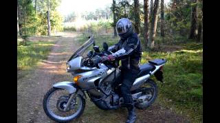 Honda XL 650 Transalp enduro [upl. by Ahsinahs]