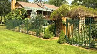 Aluminum Fence Ideas  Fence Collection And Designs [upl. by Damas]