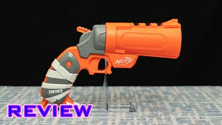 REVIEW Nerf Fortnite Flare  MEGA SingleShot Pistol [upl. by Ahserkal]