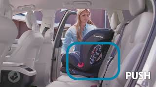 MaxiCosi  Titan Car seat  How to Install with IsoFix [upl. by Ruperto]