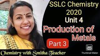 How to do Extraction Metals Calcination and Roasting SSLC Chemistry Unit 4 Part 3 Smitha Teacher [upl. by Aikmat]