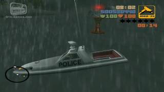 GTA 3  Walkthrough  Mission 48  A Drop in the Ocean HD [upl. by Rolando]