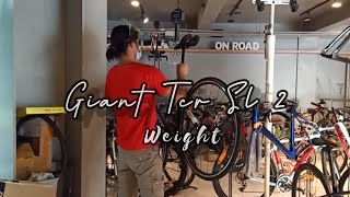 2021 GIANT TCR SL 2 MEDIUM WEIGHT [upl. by Lorn]