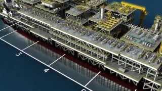 Construção e Montagem  FPSO Cidade de Itaguaí [upl. by Romelle383]