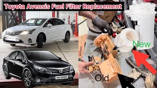 Toyota Avensis Fuel Filter Replacement [upl. by Adnerol]