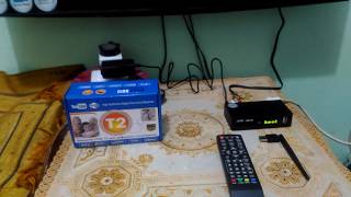 SETTING DVBT2 DIGITAL TV MALAYSIA  MODEL  TVB36308  WIFI YOUTUBE amp MEGOGO  BUY FROM SHOPEE [upl. by Sueahccaz]