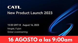 LANZAMIENTO CATL ¿Nuevas BATERIAS para TESLA [upl. by Arlin]