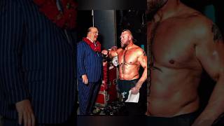 Why Brock Lesnar Paul Heyman together😱 shorts brocklesnar [upl. by Gaspard]