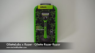 GiletteLabs x Razer  Gilette Razer Razor Unboxing [upl. by Samson]