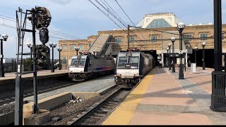 A full railfanning day at the secaucus junction [upl. by Bremen]