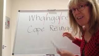 Whangarei and Cape Rēinga  pronunciation  Sharon Holt [upl. by Ajin]