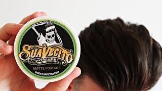 Suavecito Matte Pomade  recenzja matowej pomady do włosów [upl. by Gader]