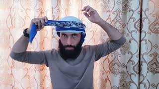 How to tie Emirati Shemagh  A step by step guide  ramadhan shemagh video 8 [upl. by Yasnil426]