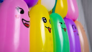 Fluffy Slime with Cute Balloons Slime Video  Colorful Balloon ASMR VIDEO Ep 214 [upl. by Giliana]