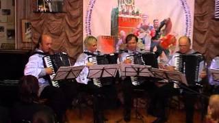 La Cumparsita  GM Rodriguez quotExcelsiorquot Baltic Int Accordion Quintet [upl. by Gregoire984]