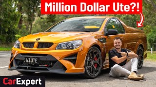 HSV GTSR W1 Maloo review 1 million LS9 Aussie ute [upl. by Harobed]