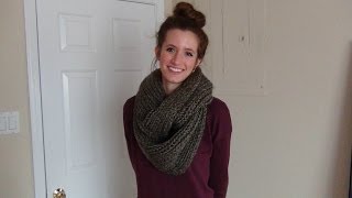 How to Knit an Infinity Scarf [upl. by Marola]