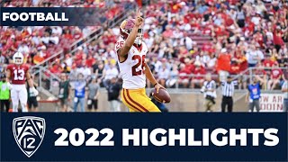 Travis Dye 2022 USC Season Highlights [upl. by Rehpotsirk]