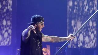 Avenged Sevenfold  quotBuried Alivequot live Paris France 02032017 [upl. by Ecnerwaled]