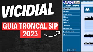 🔴 VICIDIAL cómo configurar Carrier VOIP Troncal SIP  GUIA PASO A PASO [upl. by Liatris]