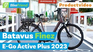 Batavus Finez EGo Active Plus 2023  BikeFriend Productvideo [upl. by Valentine]