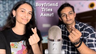 My Boyfriend Tries ASMR [upl. by Dustman549]