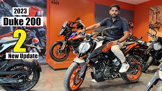 ktm duke 200 new model 2023 new update price mileage full review [upl. by Gamin719]