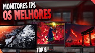 TOP 6 MELHORES MONITORES IPS Confira o Melhor Monitor IPS [upl. by Epoillac434]