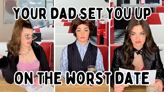 Your Dad Set You Up On The Worst Date  Full Episode  mikaelahappas 🌈 FUNNY POV TIKTOK STORYTIME 🌈 [upl. by Eiten448]