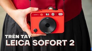 Trên tay Leica SOFORT 2 máy ảnh lấy liền có khe thẻ nhớ giá chính hãng 12000000 VNĐ [upl. by Yllom]