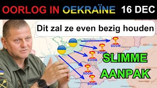 16 dec GERAAKT Russische logistiek onder vuur Russisch offensief verstoord  Oorlog in Oekraïne [upl. by Ieppet273]