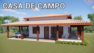 Casa com Varanda e 3 Quartos  P10 [upl. by Simmonds]