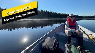 Camping et pêche dans une Réserve faunique de la Sépaq [upl. by Jenesia]